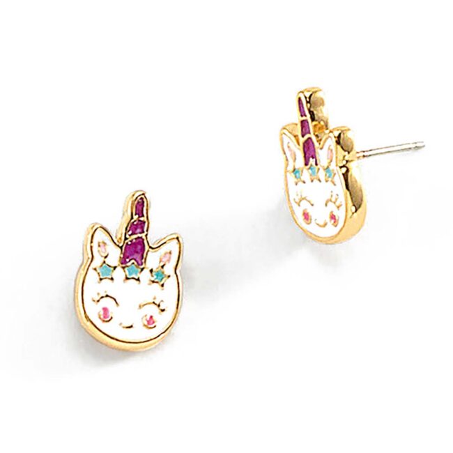 V-2 Arete infantil unicornio feliz 220694