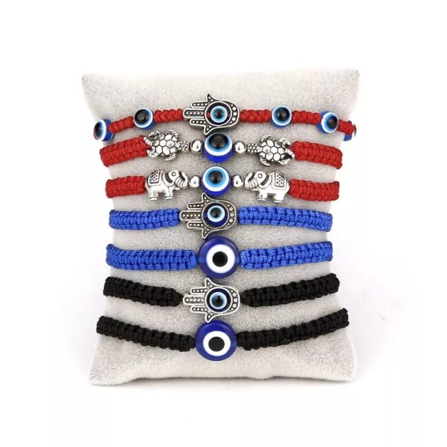 C-10 Pulsera trenzada (variedad colores)