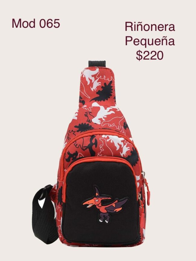 E-12 Riñonera roja (modelo 065)