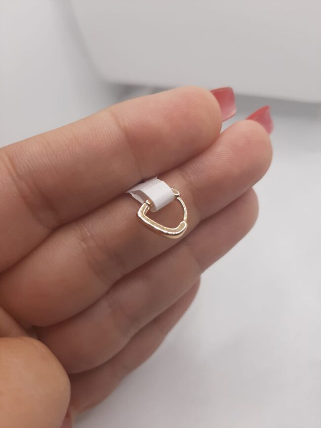 A-17 Piercing corazon silueta K145