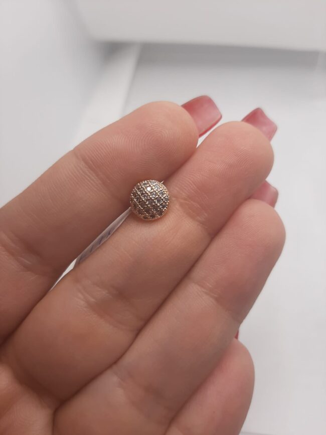 A-17 Piercing circulo con zirconias K176