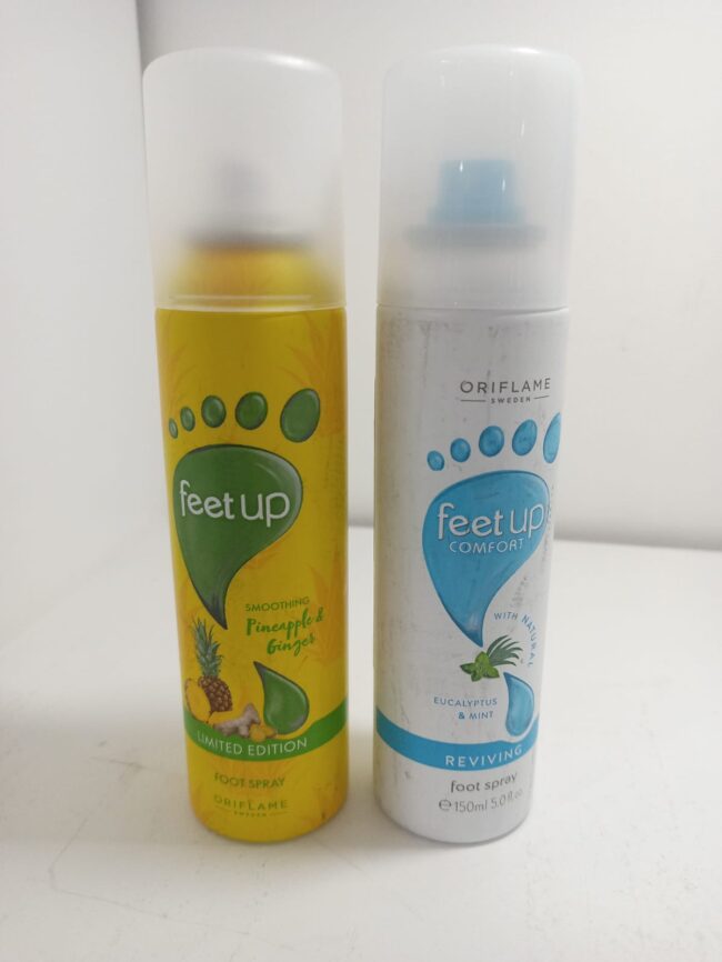 Spray revitilizante antitraspirante feet up confort  - Oriflame E-7