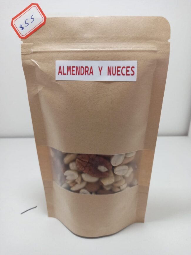 Almendra y Nueces125 gramos c-13