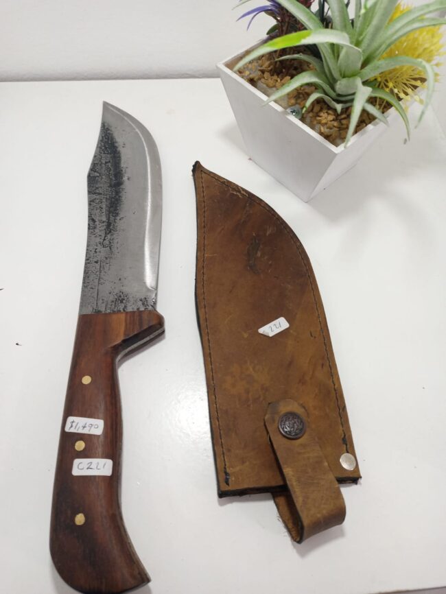 Navaja Cuchillo artesanal c221 v4