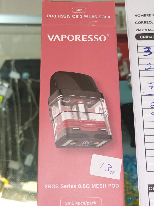 Vaporesso XROS series Pod Mesh repuesto e-11