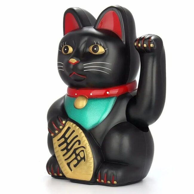 Gato negro de la suerte (No incluye pilas) b-20 - Imagen 2