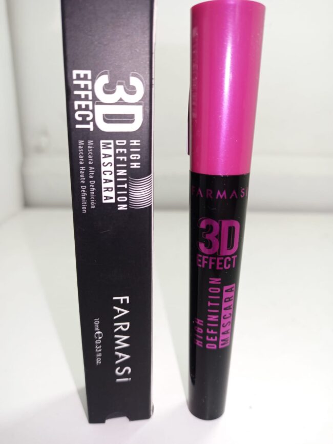 Mascara 3 D - Rímel De Pestañas Negro 3d Effect - Alta Definición Farmasi B-26