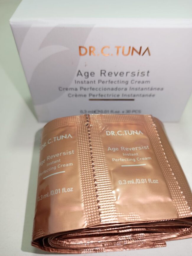 Farmasi Dr. C. Tuna Age Reversist Exceptional Cream, Crema-efecto arruga de Botox, sobre 30 x 0,3 ml./0,01 fl.oz. B-26