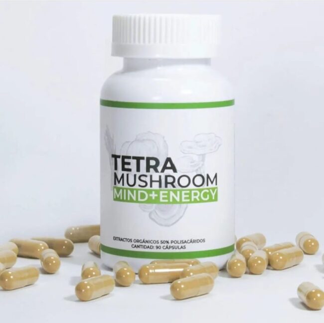 Adaptógeno Tetra Mushroom Mind + energy b-20