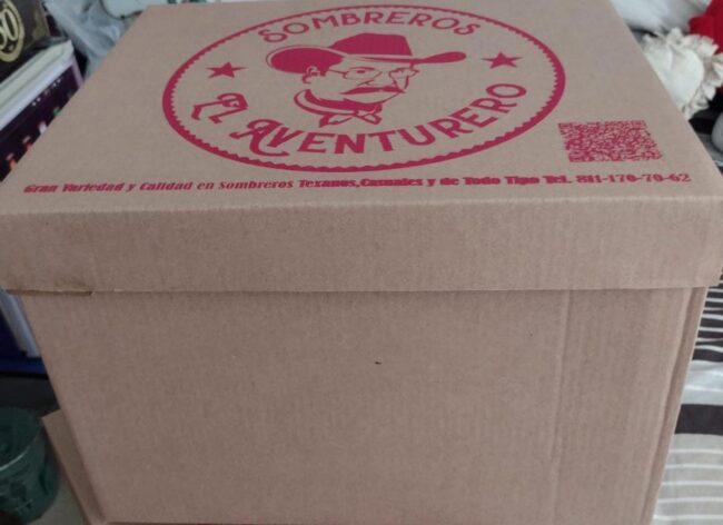 Caja para sombrero