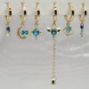 Kit de aretes de oro laminado angel b-13   K130-10