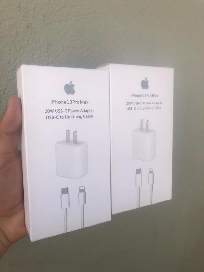 Cargador carga rápida  20w para iPhone