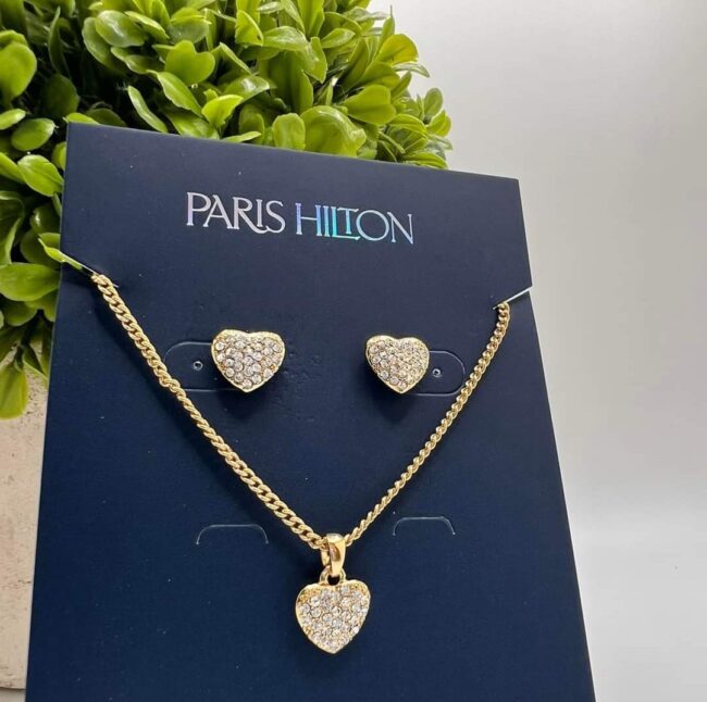 Arete corazón Paris Hilton joyeria NICE PH423104L  V2