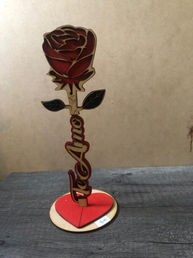 Base de Rosa Te amo A-08