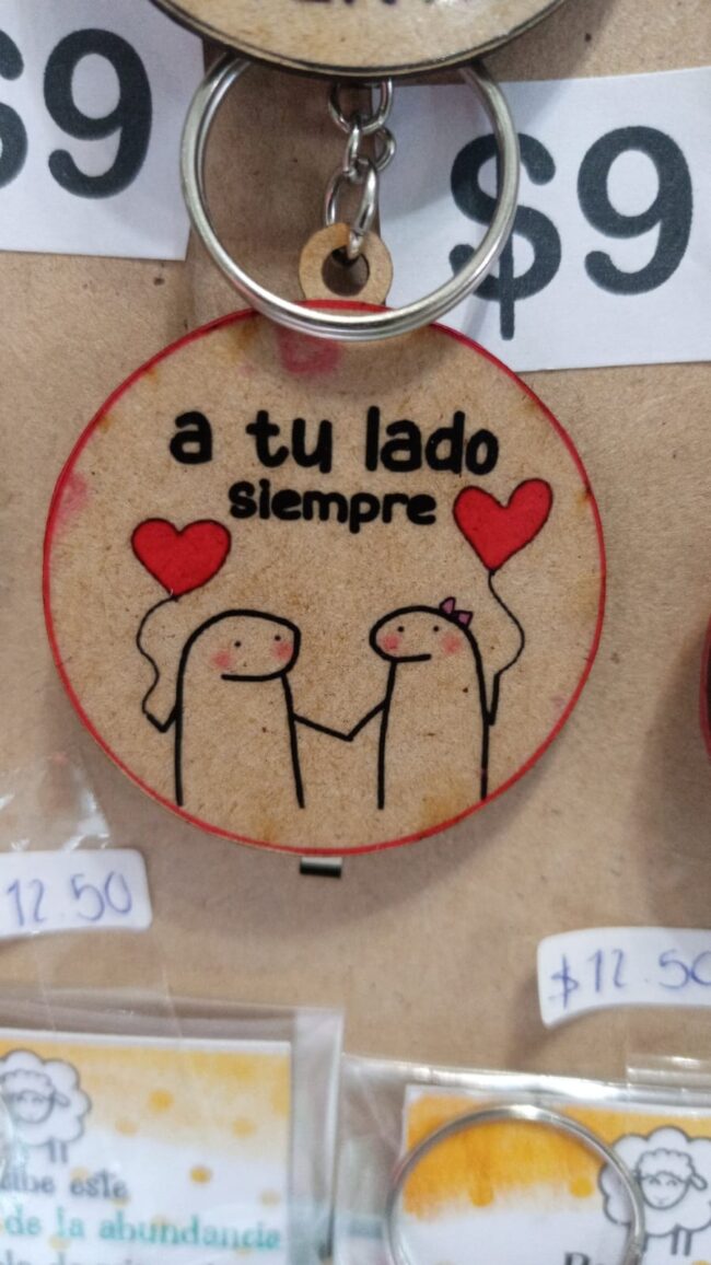 Llavero a tu lado Siempre A-8
