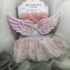 Set tutu y alas rosa