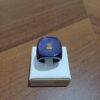 7164-27 ANILLO ACERO INOXIDABLE  #7 MORADO