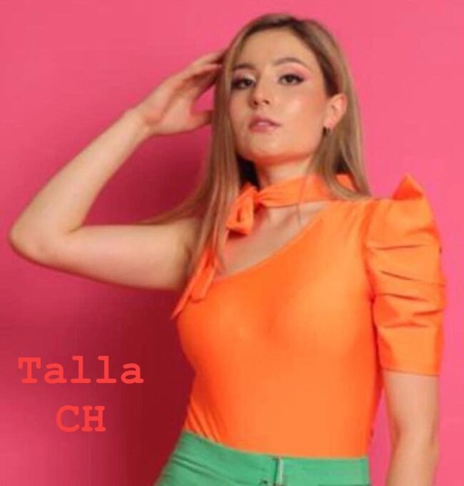 Blusa naranja fosfo