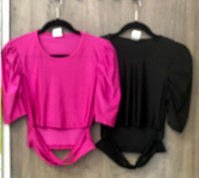 Blusa cruzada cintura